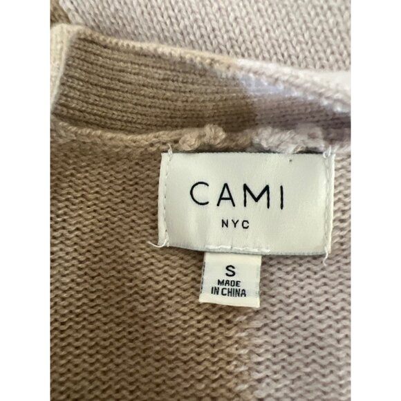 Cami NYC Maya Cardigan Colorblock V-Neck Button-Up Sweater - Picture 9 of 12